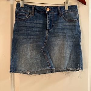 Adorable denim mini in XS from Celebrity Pink